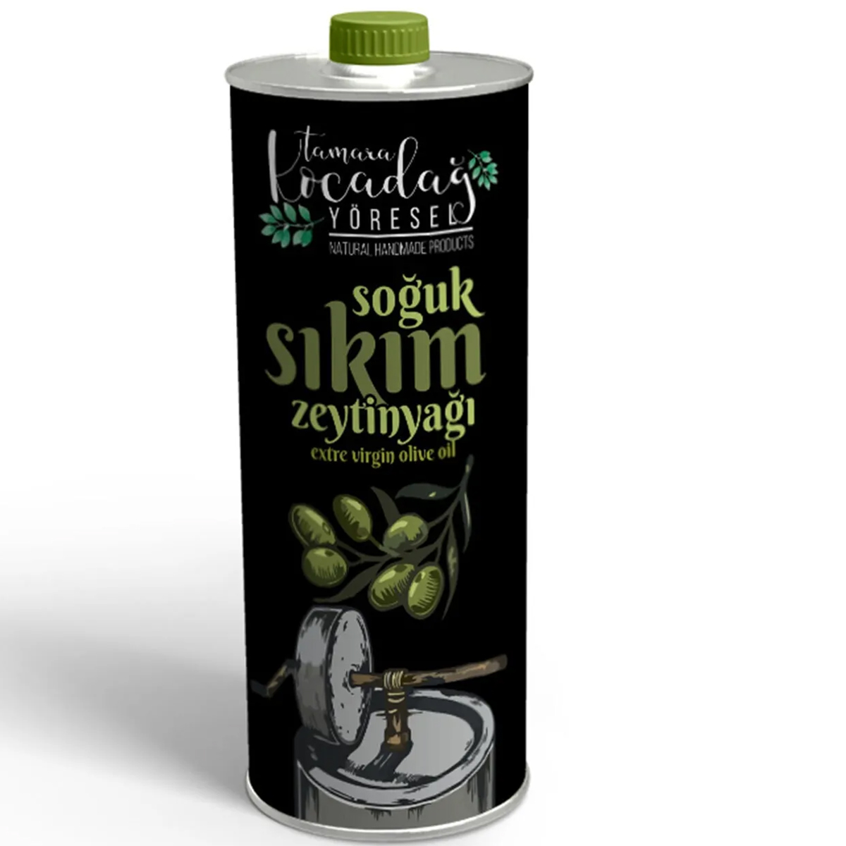 Soğuk Sıkım Zeytinyağı 1 Lt